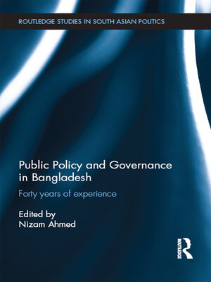 cover image of Public Policy and Governance in Bangladesh
